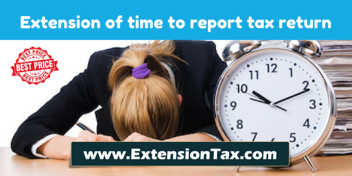 Extension Tax online